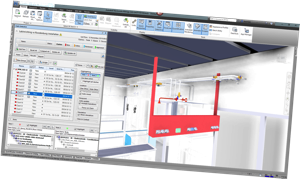 BIM Laboratory Design Clash detection example