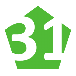 31 stempel transparant