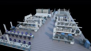 laboratorium 3D-ontwerpvoorbeeld ebgineering