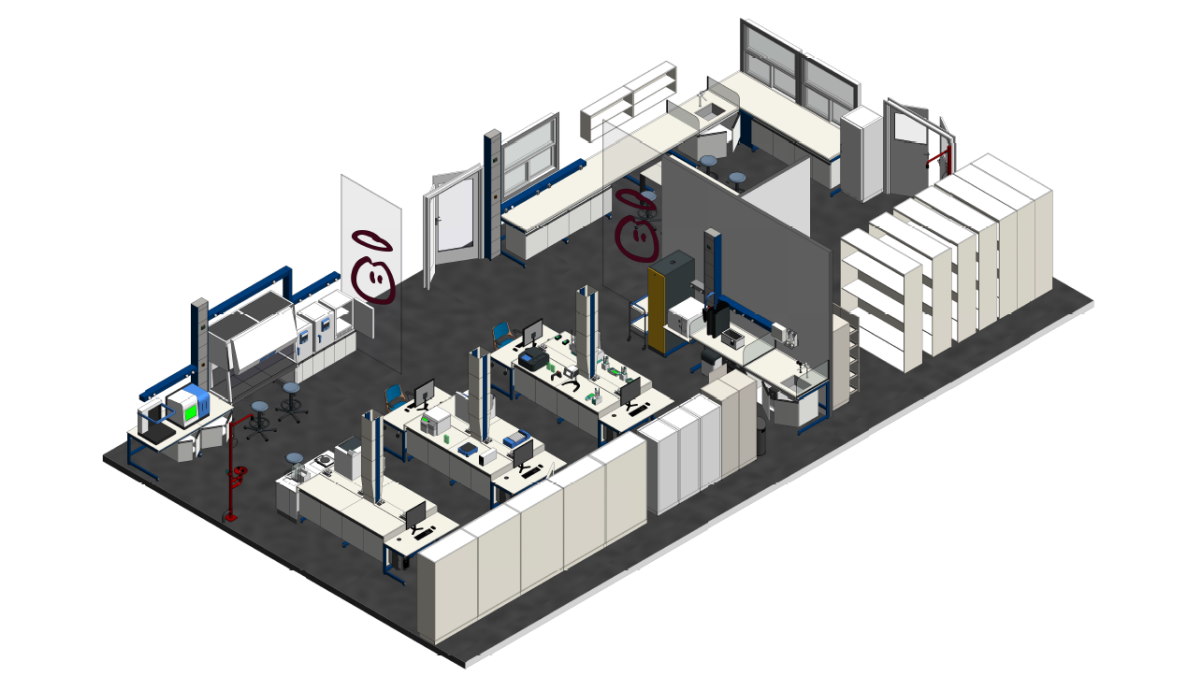 Lean laboratry design